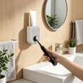thumbnail image 5 of Wall Mounted Automatic Toothpaste Dispenser with No-Drill Design, Bathroom Accessory Storage Rack, Easy Install Squeezer Holder for Home Bathroom Organization and Washroom Decor, Gray, 5 of 7