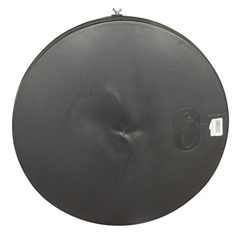 Wildgame Innovations Polyethylene Lid for Game Feeder - 55 Gallon Drum, Black PL