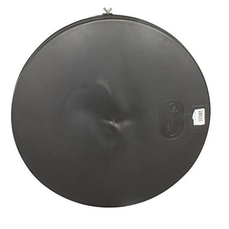 Wildgame Innovations Polyethylene Lid for Game Feeder - 55 Gallon Drum Black PL