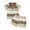 O10-Khaki, variant on Rhuody 6-12 Months Infant Outfits For Boys Short Sleeve Summer Striped Knit Short For Kids Beachwear Tee & Shorts Ensemble Leisure Clothes Khaki
