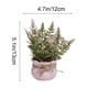 thumbnail image 3 of Plantas Artificiales De Plástico En Maceta Planta de helecho artificial en maceta, planta rosa falsa, decoración del hogar, decoración de oficina, accesorio de fotografía (1 unidad) JASKFLY, 3 of 9