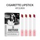 thumbnail image 3 of 4PCS/Set Creative Cigarette Lipstick Set Matte Long Lasting Waterproof Matt Lip Stick Tube Nude Red Velvet Lip Tint Makeup, 3 of 5