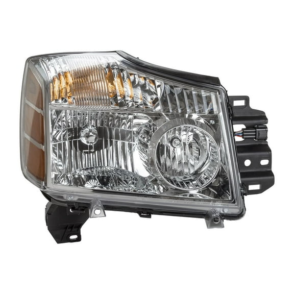 TYC 20-6519-00-9 for Nissan CAPA Certified Replacement Right Head Lamp Fits select: 2004-2007 NISSAN TITAN, 2005-2007 NISSAN ARMADA