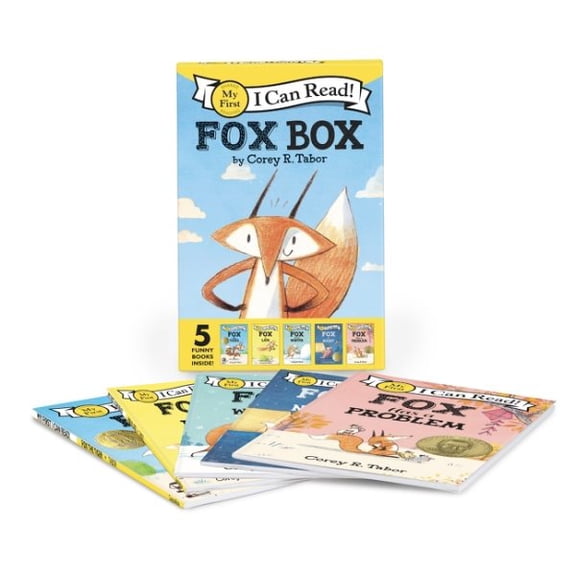 Pre-Owned I Can Read Level 1 Fox 5-Book I Can Read Box Set: Fox Box: Fox the Tiger, Fox Is Late, Fox Versus Winter, Fox at Night, Fox Has a Problem, (Paperback)