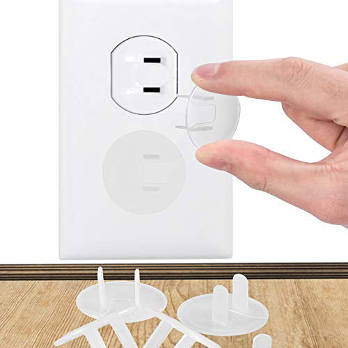 White Insulated Plastic Outlet Cover Durable & Steady Baby Proofing Outlet Covers Outlet Plug Covers Reassured Electrical Outlet Cover Plates Kmeivol 36 Pack Baby Proof Outlet Covers 