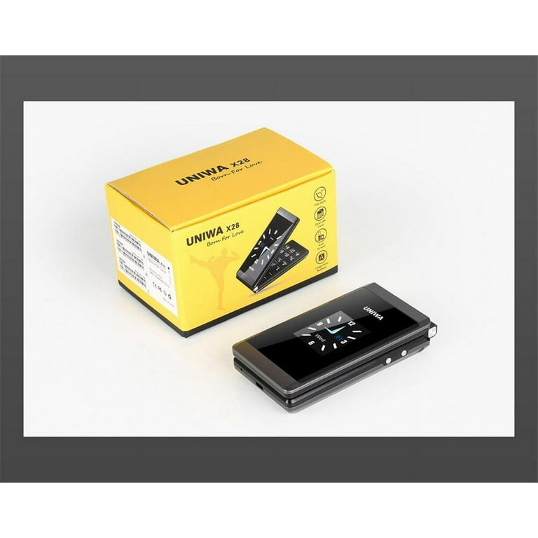UNIWA X28 Flip GSM Cellphone 2.8 UNIWA X28 Flip GSM Cellphone 2.8