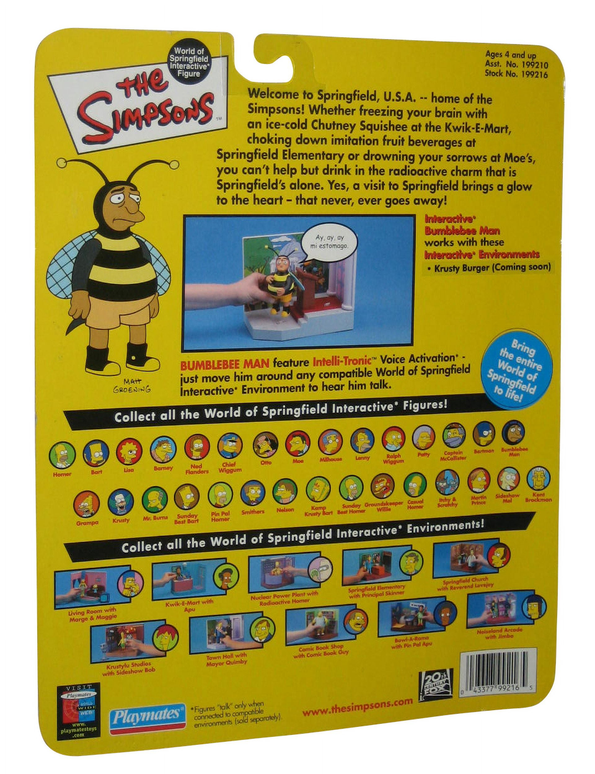 the simpsons series 5 playmates action figure bumblebee man - Walmart.com