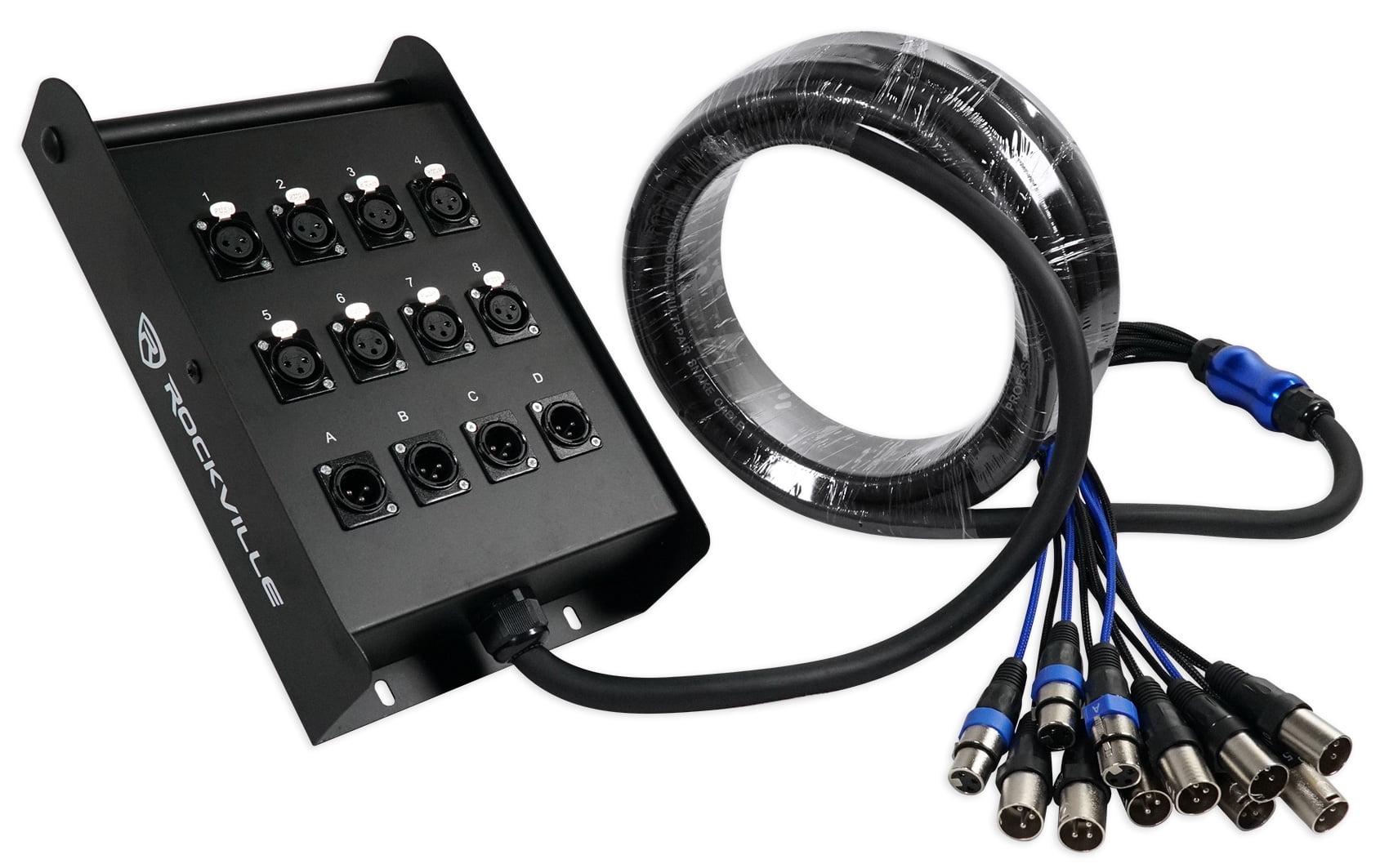 Mackie ProFX16v3 16-Channel 4-Bus Effects Mixer w/USB ProFX16 v3 +Snake Cable