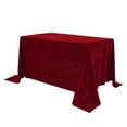 thumbnail image 3 of Mantel de terciopelo dorado grueso para reuniones de oficina, mantel de terciopelo rojo grueso para puestos, mantel rectangular para actividades y exposiciones, 3 of 4