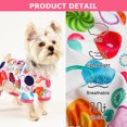 thumbnail image 3 of Dog Pajamas for Small Dogs Boy Girl, Dog Clothes Tiny Chihuahua Yorkie All Season Shirt, Cute Puppy Outfit Pjs Jumpsuit Cat Onesie Apparel Pet Clothes,Colorful Circles M, 3 of 7