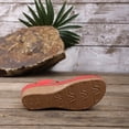 thumbnail image 6 of Busydd Womens Wedge Sandals Comfortable Casual Open Toe Beach Sandals for Woman Fashion Hook-and-Loop Strap Summer Shoes 42, 6 of 9