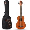 thumbnail image 1 of Batking Bass Ukelele Bajo Eléctrico Bajo Ukelele Barítono de 30 Pulgadas, Ukelele Bajo Acústico Eléctrico con Bolsa de Concierto, 1 of 9