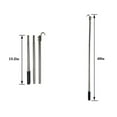 thumbnail image 4 of Complete Ladder Pull Down System Kit Attic Stair Pull Kit, Includes 1 Attic Extension Rod Up to 40 Inches 1 Storage Hook, 4 of 5