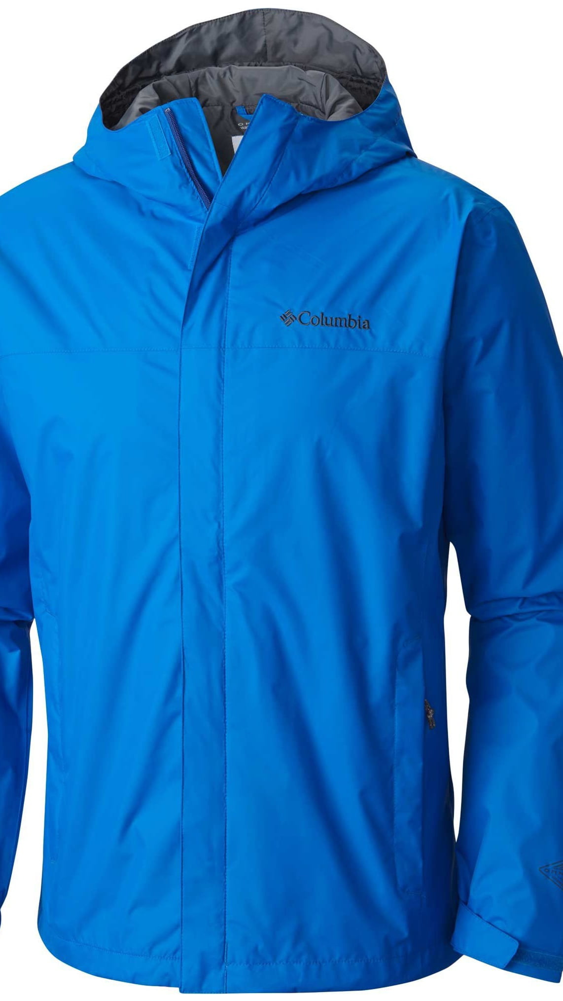 columbia blue rain jacket