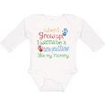 thumbnail image 3 of Inktastic Nurse Practitioner Like Mommy Boys or Girls Long Sleeve Baby Bodysuit, 3 of 5