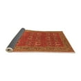thumbnail image 2 of Ahgly Company Indoor Rectangle Oriental Orange Industrial Area Rugs, 6' x 9', 2 of 4