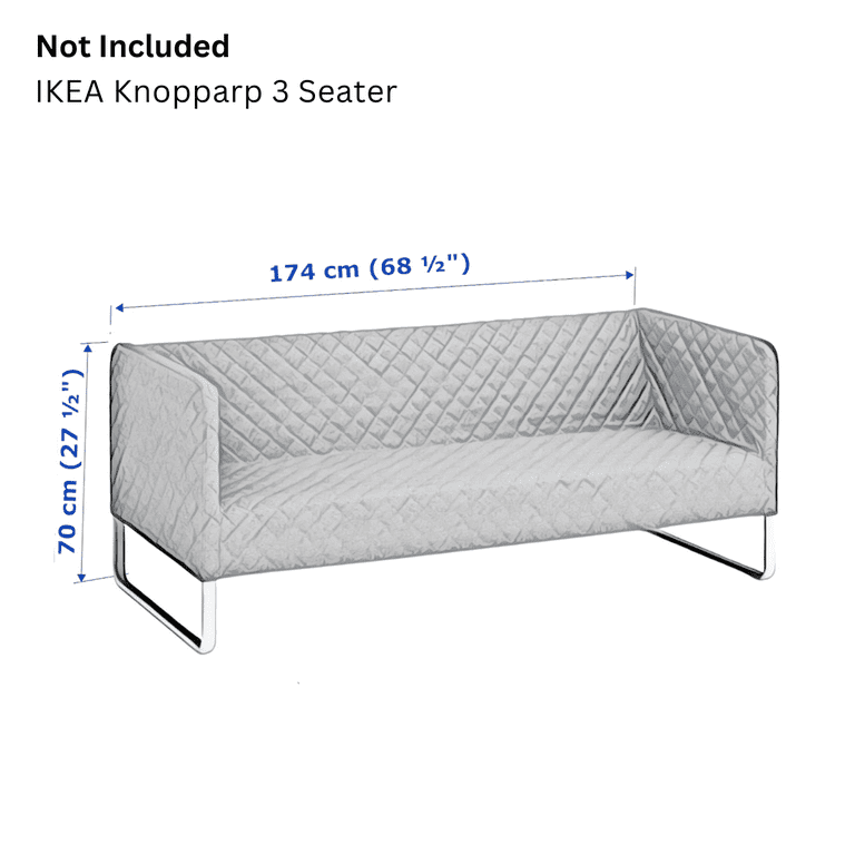 Compatible With Knopparp 3 Seater