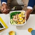 thumbnail image 2 of OXO SoftWorks Prep and Go Salad Container with Tray and Condiment Keeper, Leakproof, BPA-Free, Ocean Blue, 2 of 10