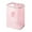 Pink, variant on 1 Storage Bag Laundry Hamper Clothes Basket Cotton Washing Bag Foldable Storage Home Textile Storage