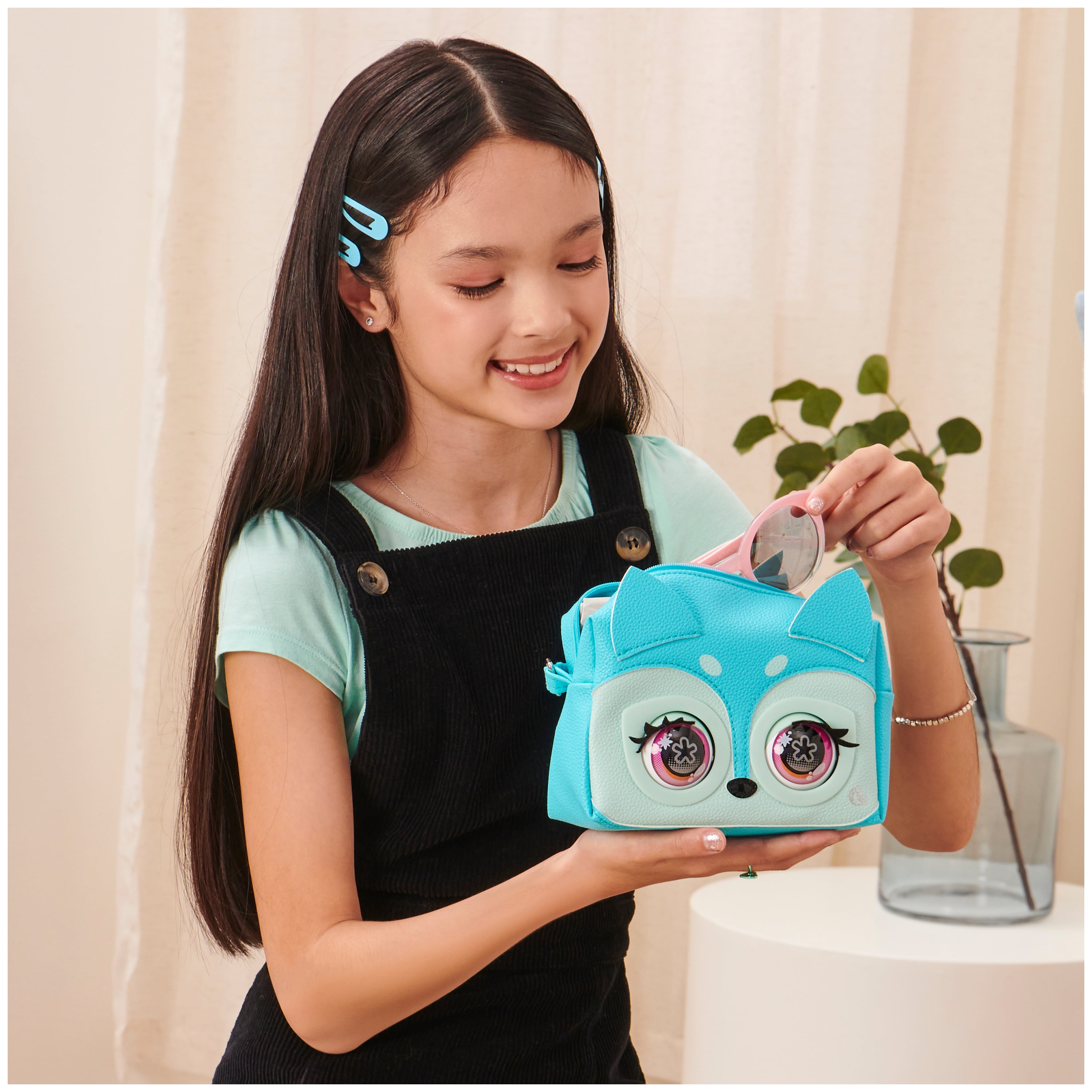 (3 pack) Purse Pets, Interactive Fierce Fox with Over 25 Sounds and Reactions