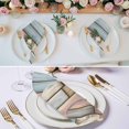 thumbnail image 2 of Cloth Napkins Set of 6 - 20x20 Inches, Brown Pink Vintage Washable Reusable Table Napkins, Retro Farmhouse Elegant Pastoral Soft & Absortbent Dining Napkin for Party Wedding Hotel Restaurant, 2 of 8