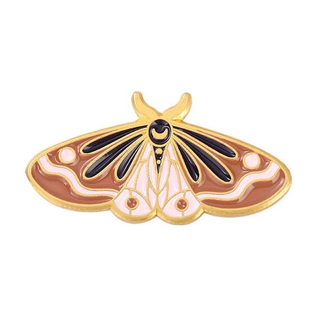 Broche de serie animal creativo, diseño exquisito, conjunto de piezas de mariposa luminosas de dibujos animados, accesorios de insignia