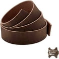 thumbnail image 4 of ELW Vegetable Tanned 8-9 oz. 3.2-3.6mm Distressed Brown Straps, Belts, Strips 2-3/4"x60" 6.9x152cm - Full Grain Veg Tan Leather Cowhide Heavy DIY Craft - Holsters, Belt Blanks, Furniture, Stamping, 4 of 7