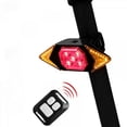 thumbnail image 1 of HLONK Rechargeable Bright Bicycle Headlight and Tail Light Set Turn Signals  Easy to Install Safety Flashlight Warning Rear Blinkers, 1 of 5