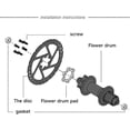 thumbnail image 2 of bicycle hub conversion, front hub adapter, frontrear hub, conversion adapter, bicycle conversion hub adapter set rear 142 to 148 x 12 mm, 2 of 4