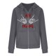 thumbnail image 1 of Cárdigan estampado con bolsillos informales para hombre y mujer, blusa holgada de manga larga para otoño, sudadera oscura para otoño/invierno Pompotops qwe15719, 1 of 1