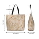 thumbnail image 5 of Balery Tortilla Bolsa Tote Estilo Estético con Cremalleras, Bolsa de Hombro, Bolsa de Compras Grande y Plegable, 5 of 8