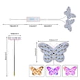 thumbnail image 4 of Rosnek Grow Lights for Indoor Plants, Butterfly Shape Plant Lights for Indoor Growing Full Spectrum Adjustable Gooseneck Automatic Timer Plant Grow Light, 4 of 8