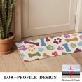 thumbnail image 3 of Paw Prints and Bones Door Rugs,Washable Non Slip Door Mats Indoor,Decorative Door Mats,Entry Mat Indoor for Entrance,Bedroom,Kitchen,Bathroom,16"x47", 3 of 6
