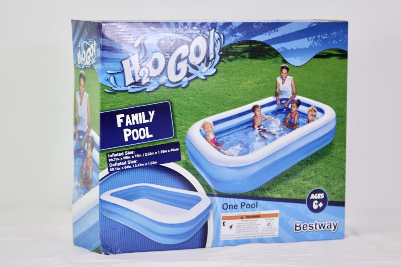 H20 Go! Rectangular Family Pool (8ft 1in x 64in) Walmart Canada