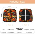 thumbnail image 3 of Pioneer Flower Seat Covers for Dining Room Chairs Set Of 4,Stretch Printed Washable Chair Seat Cover with Elastic Ties and Button,Removable Waterproof Couch Cushion Covers, 3 of 6