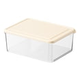 thumbnail image 5 of KGJQ Refrigerator Storage Box, with Lid, Clear Stackable Food Container, Microwave Safe Odor Resistant Freshness Keeper, for Fridge Organization, 5 of 8