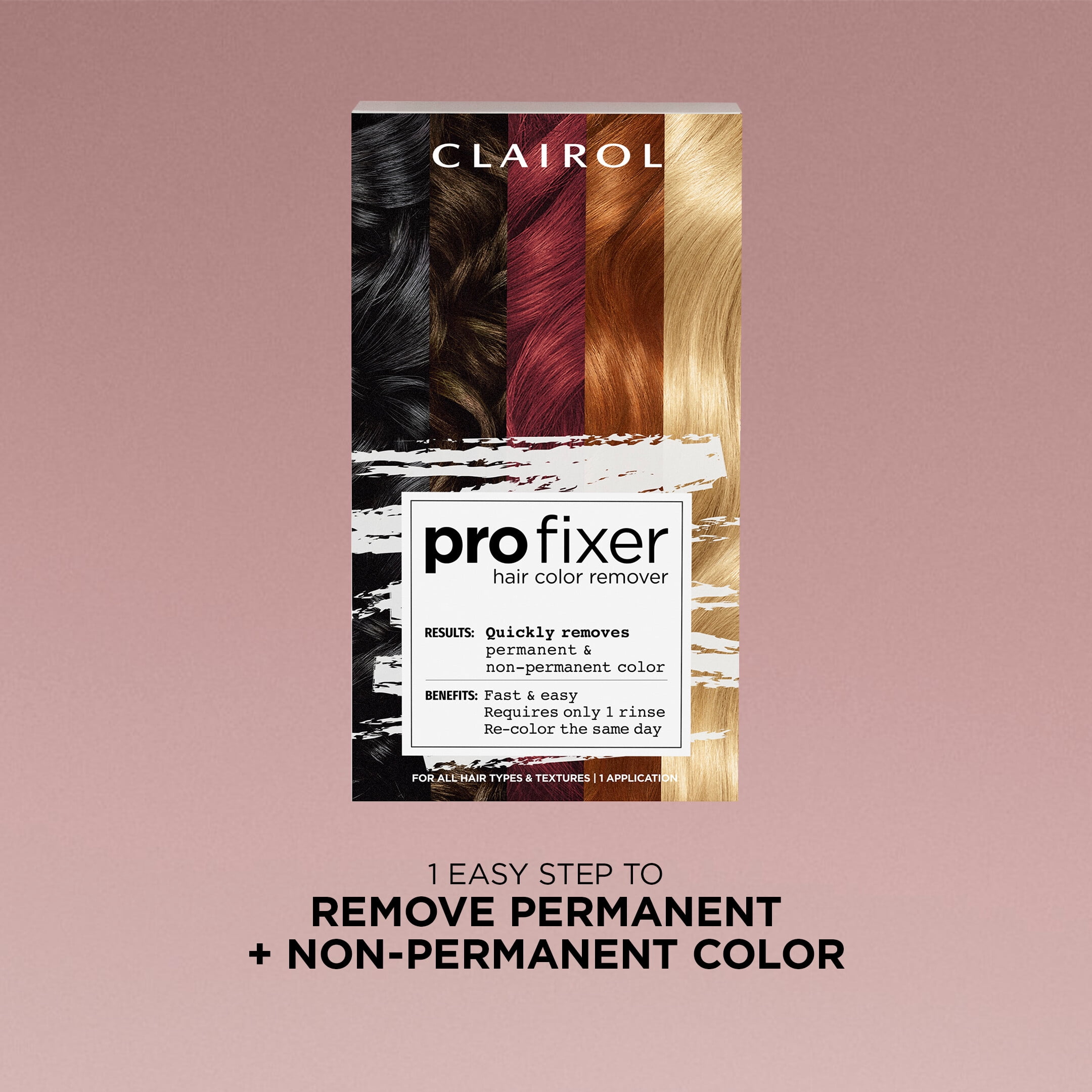 Clairol Hair Color ProRegimen, ProFixer Hair Dye Pre-Treatment, Hair Color Remover, 1 Application