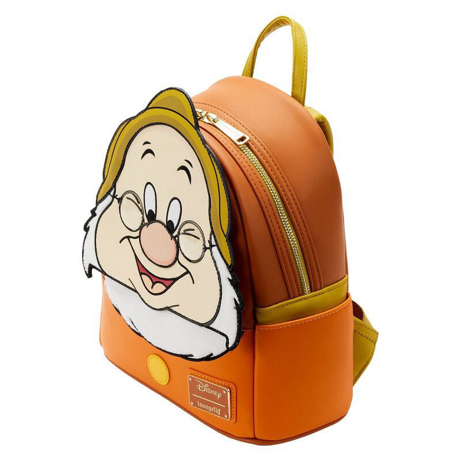 Exclusive - Snow White and the Seven Dwarfs Doc Mini Backpack Loungefly Disney Snow White And The Seven Dwarfs Group Mini  main image 2