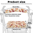 thumbnail image 6 of HELLHERO Maple Leaf Stain Proof Walker Covers Rollator Walker Seat and Backrest Rollbar Covers Set & Cover Only Dust Proof and Non Slip for Seniors, 6 of 7