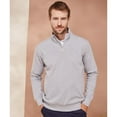 thumbnail image 5 of Henbury  Adult Sustainable Quarter Zip Sweatshirt, 5 of 5