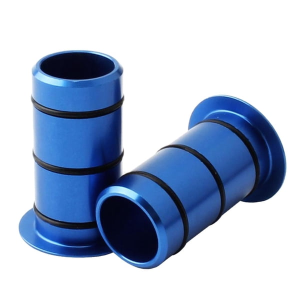 Adaptador de Asiento de Conversión Horquilla Delantera de Bicicleta de Carretera de Montaña de 2 Piezas 15 Mm a 12 Mm, Cubierta Macarena Asiento de conversión del cubo de la bicicleta