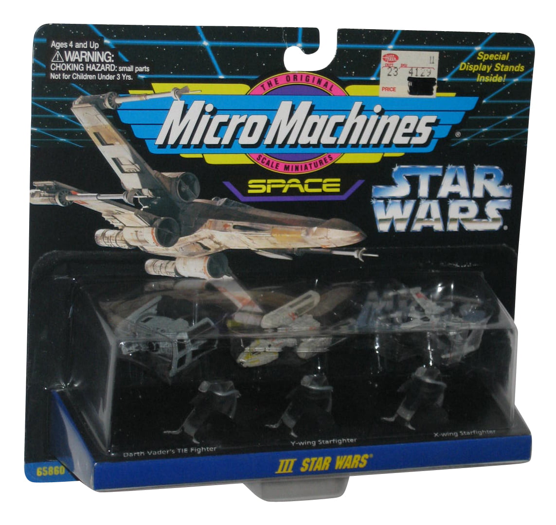Star Wars Micro Machines Ship Collection Star Destroyer X-wing Tie Fighter AT-AT