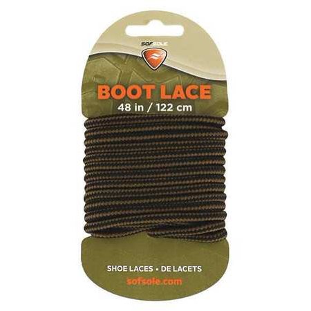 

SOFSOLE 84724 Shoe Laces 48 L Polyester Gold Brown PR G4104016