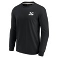 thumbnail image 2 of Unisex Fanatics Black Cincinnati Bengals Elements Super Soft Long Sleeve T-Shirt, 2 of 3