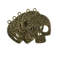 thumbnail image 1 of Abbracc 6Pcs Gothic Rock Flower Hollow Charms Pendants for Bronze, 1 of 7