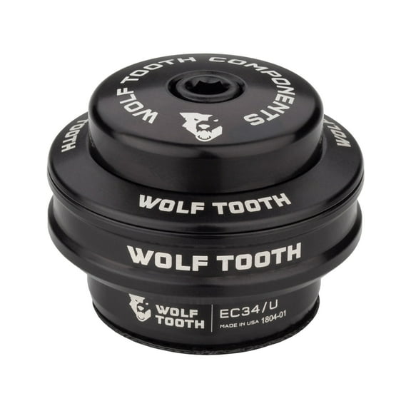 Wolf Tooth Components Performance Headset - EC34/28.6 Upper 16mm Stack Black