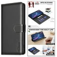 thumbnail image 2 of for iPhone 15 Wallet Case, with [RFID Blocking] Card Slots Strong Magnetic PU Leather Flip Fold Protective Adjustable Kickstand Phone Case for iPhone 15 - Black, 2 of 9