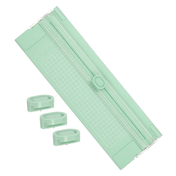 Uxcell A4 Paper Cutter Slider, Safe-Guard Ruler for Craft, Cardstock, Scrapbook