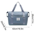 thumbnail image 3 of Gosuguu Lightweight Nylon Canvas Crossbody Bag with Large Capacity and Multiple Compartments for Travel, 3 of 3