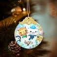 thumbnail image 7 of The Octonauts Glass Round Pendant Christmas Decoration Ornament For Christmas Tree, Home & Holiday Decor Gold, 7 of 7